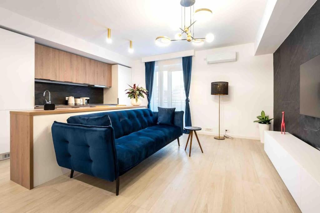 Ferienwohnung Blue Velvet Bukarest Exterior foto